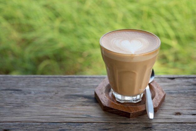 Café d'art en retard Photo Premium