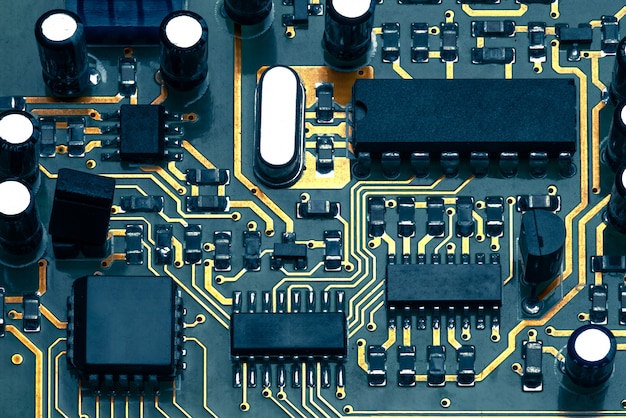 Circuit électronique Photo Premium