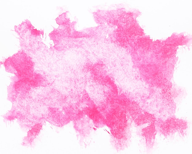 Éclaboussures De Peinture Rose Aquarelle Photo Premium