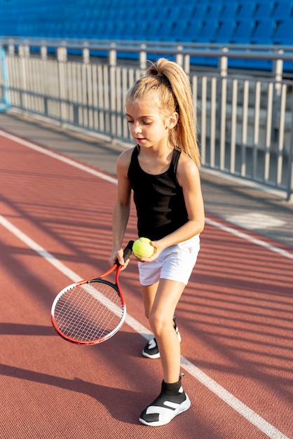 tennis fille