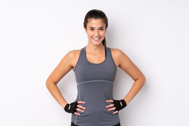 Fille Jeune Sport Photo Premium