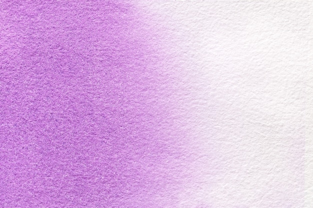 Fond D Art Abstrait Couleurs Violet Et Blanc Clair Peinture Aquarelle Sur Toile Photo Premium