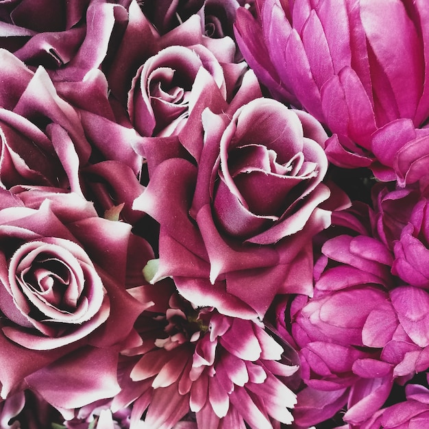 Fond de fleurs de papier roses Photo gratuit