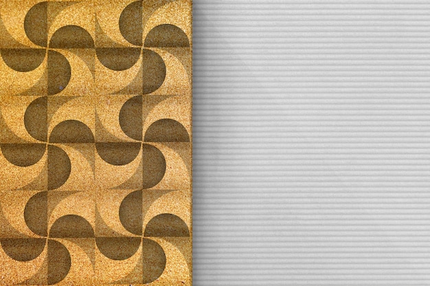 Fond géométrique 3d moderne Photo gratuit