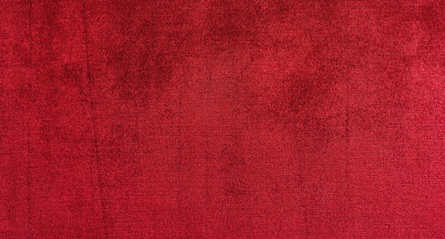 Fond De Texture De Velours Rouge Photo Premium