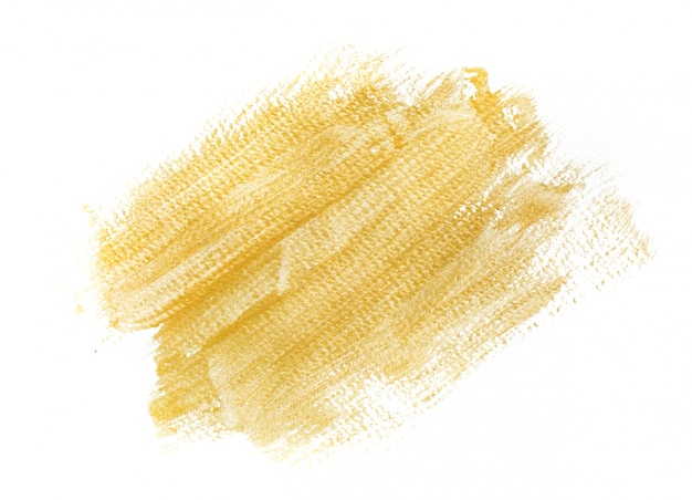 Fond de traits d'or à la main Photo Premium