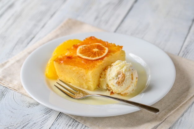 Gateau A L Orange Portokalopita Photo Premium