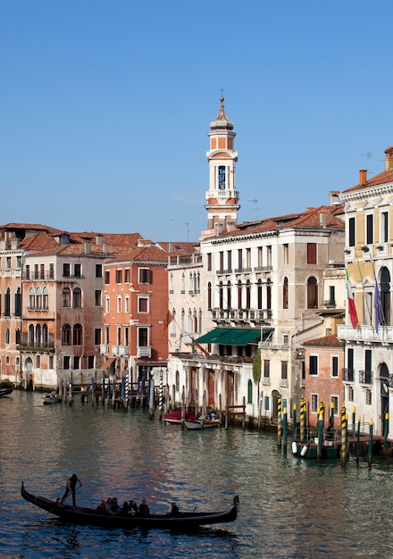 Gondole à venise Photo Premium