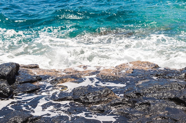 Gros Plan Eau  Cristalline  Ondul e  Bord Mer  Photo 