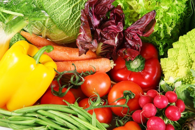 Gros plan de légumes frais | Télécharger des Photos Premium