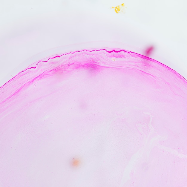 Huile abstraite ronde bulle rose Photo gratuit