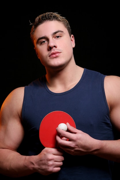  Joueur  De Ping  pong  Masculin Photo Gratuite