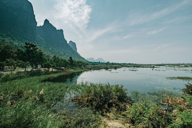 Lac Montagne  Thailande  Photo Gratuite