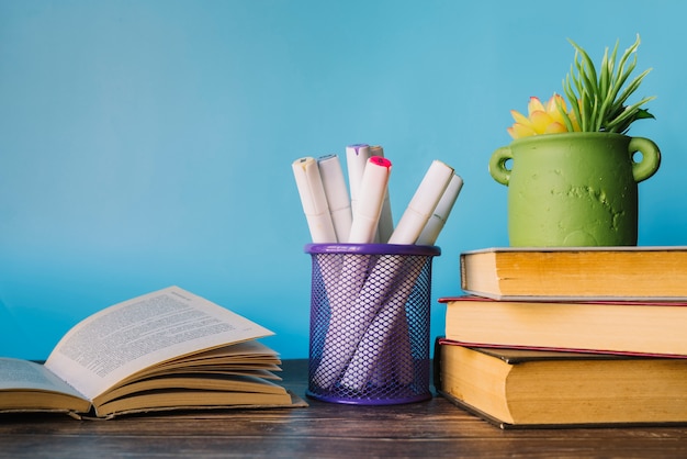  Livres  de  vue de  face  sur le bureau T l charger des 