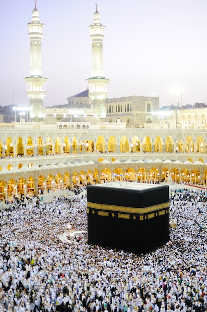 Makkah Kaaba Hajj Musulmans | Photo Premium