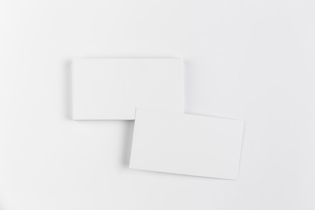 Maquette carte de visite vierge Photo gratuit
