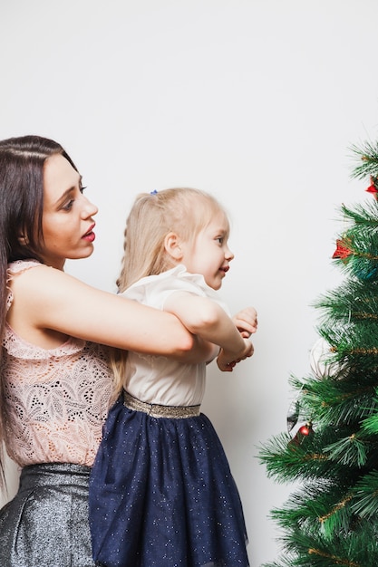 tenue de noel mere fille
