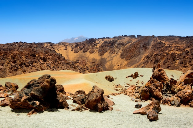 Minas de san jose dans le parc national du teide Photo Premium