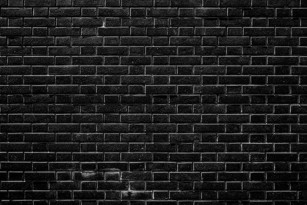 Le Mur  De Brique  Noir  Fonc  A Une Surface Rugueuse Comme 