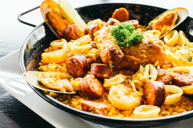 Paella Espagnole Photo Gratuite