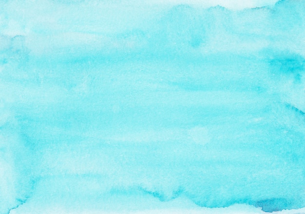  Peinture  De Fond  Bleu  Cyan Clair Aquarelle Photo Premium