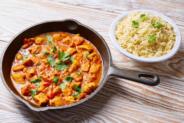 recette poulet curry riz - emincé de poulet au curry