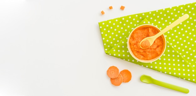 Puree De Carottes Pour Bebe Photo Gratuite