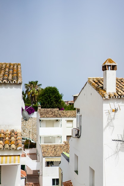 Rues Agreables D Une Petite Ville Du Sud De L Espagne Photo Gratuite