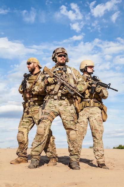 Soldats Du Groupe Des Forces Spéciales De L'armée Américaine | Photo ...