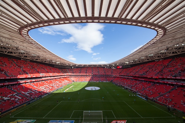 Stade De Football De La Ville De Bilbao En Espagne, Connue Sous Le Nom De San Mames Photo Premium