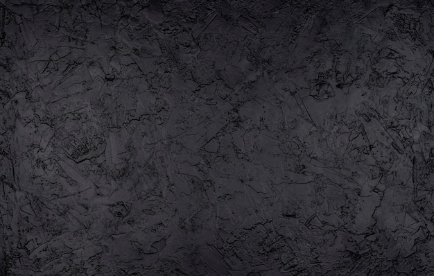 Texture de pierre noire, fond d'ardoise sombre, vue de dessus Photo Premium