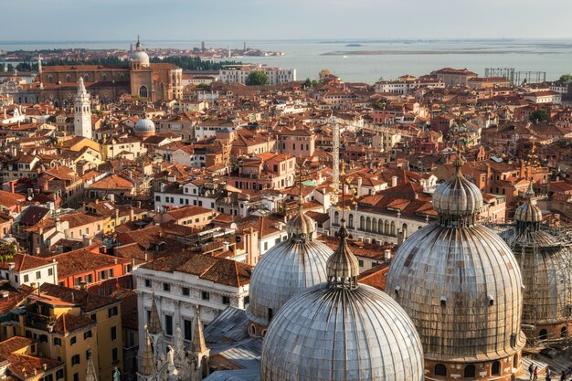 Venise Italie Skyline De La Place Saint Marc Photo Premium