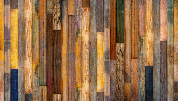 Vieux bois vintage texturé Photo Premium