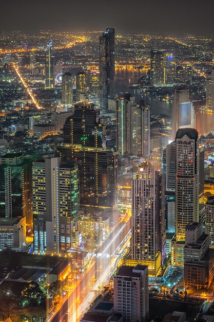 La Ville De Bangkok Paysage  Urbain D immeubles De Bureaux 