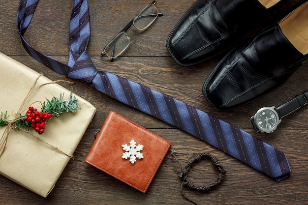 Vue De Dessus De Table D'accessoires La Mode Des Hommes ...