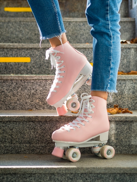 patins a roulette femme