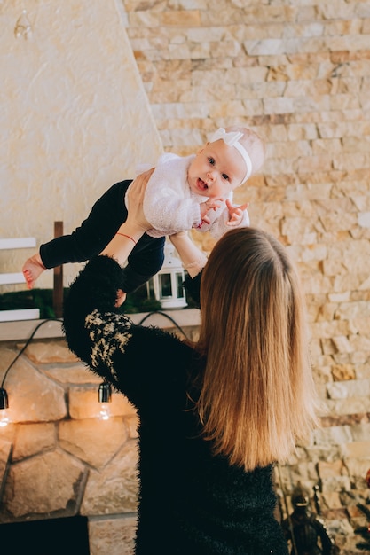 Mamma E Figlia Piccola Foto Premium