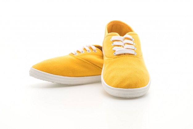 scarpe da ginnastica gialle