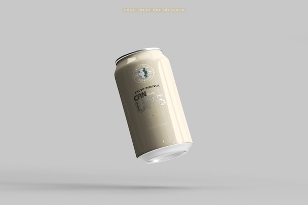 Download Can mockup 330ml | PSD Premium