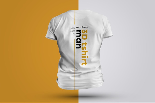 Download Mockup t-shirt 3d man. | PSD Premium