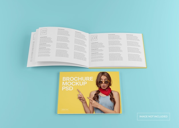 Download Ampio mockup di rivista, catalogo brochure e copertina del ...