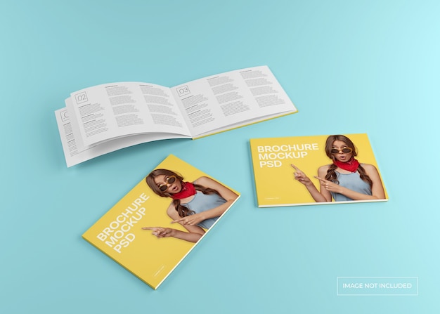 Download Ampio mockup di rivista, catalogo brochure e copertina del ...