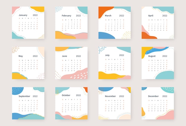 calendario 2022 excel download