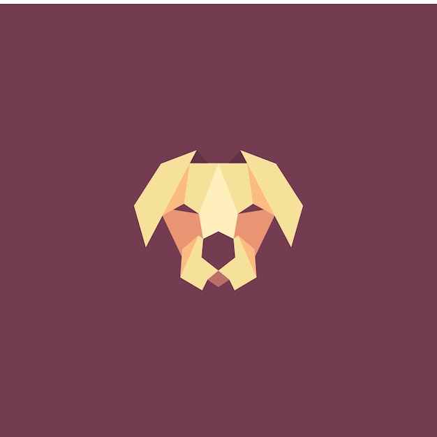 Puppy Pixel Dog Design Vettore Premium