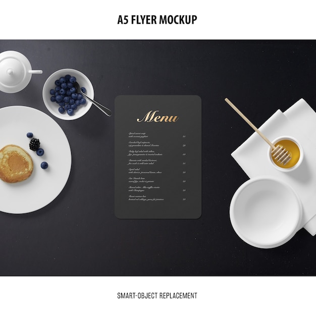 Download A5 flyer mockup | Archivo PSD Gratis