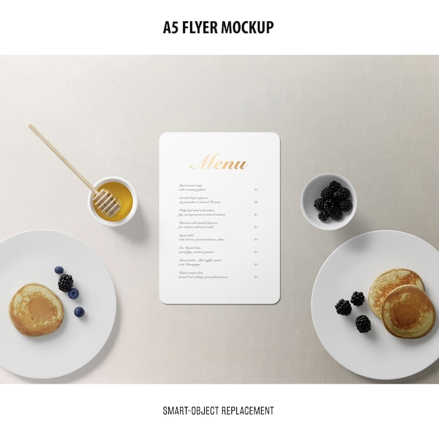 Download A5 flyer mockup | Archivo PSD Gratis