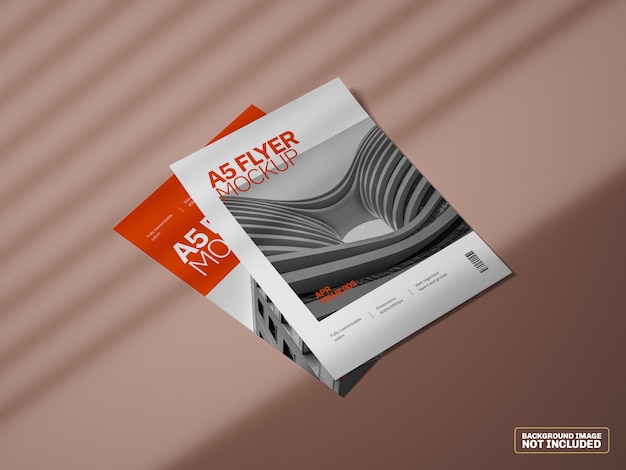 Download A5 flyer mockup | Premium PSD Bestanden