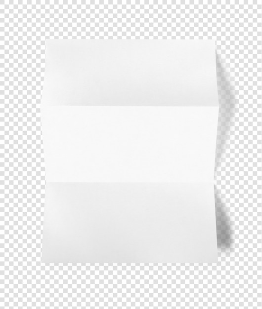 Slim Platteland diepgaand Blanco gevouwen witte a4-papier vel mockup sjabloon | Premium PSD Bestanden