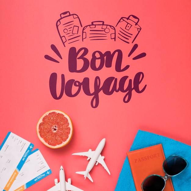 bon voyage meaning tagalog sentence