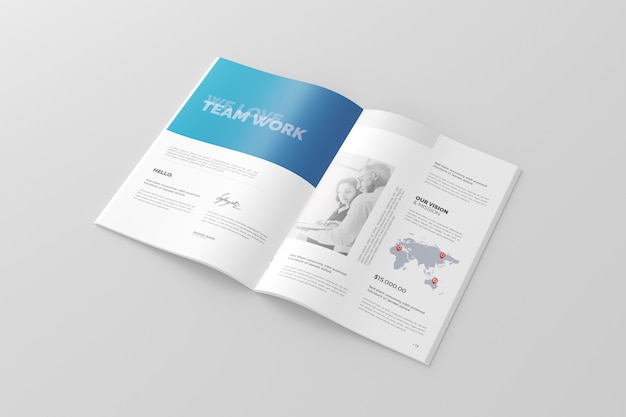 Download Brochure a4 / modello di catalogo | PSD Premium